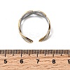 Adjustable 304 Stainless Steel Cuff Rings for Women RJEW-B150-01GP-01-5