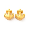 Rack Plating Alloy European Beads PALLOY-F287-52MG-2