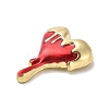 Alloy Enamel Pendants ENAM-G223-01G-01-2