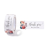 Rectangle with Word Thank You Paper Stickers LS-DIY-B041-28B-1