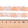 Natural Pink Aventurine Beads Strands G-T138-92-5
