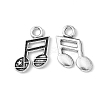Tibetan Style Alloy Pendants TIBEP-22644-AS-RS-1