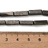Natural Gold Pyrite/Golden Pyrite Beads Strands G-F833-I01-01-5