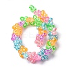 Transparent Glass Beads Strands LAMP-A154-01G-2