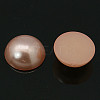 Half Round Domed Imitated Pearl Acrylic Cabochons OACR-H001-3J-2