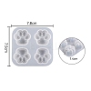 DIY Cat Paw Print Fondant Silicone Molds X1-DIY-TAC0015-31-1