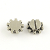 Tibetan Style Alloy Cabochons TIBE-Q051-13AS-LF-2