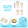4Pcs Natural Cultured Freshwater Pearl Pendants PALLOY-TAC0177-4