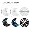 3 Pcs Moon Perpetual Calenda Silicone Mold DIY-SZC0002-01-2