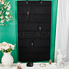 Felt Hanging Hair Claw Clip Organizer Holder for Women Girls AJEW-WH0596-113B-02-4