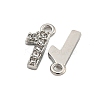 304 Stainless Steel Pendants STAS-L080-002P-01-2