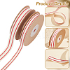 2 Rolls 2 Styles Cotton Striped Ribbons OCOR-WR0001-56A-5