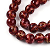 Baking Paint Glass Beads Strands DGLA-N010-10mm-07-3