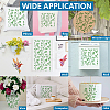 1Pc PET Hollow Out Drawing Painting Stencils DIY-MA0005-48A-5