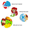 DIY Diamond Painting Stickers Kits For Kids DIY-SC0011-46-5