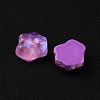 Paw Print Resin Cabochons MRMJ-WH0012-35D-2