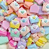 Cartoon Opaque Resin Cabochons RESI-C039-02E-2