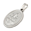 Non-Tarnish 304 Stainless Steel Pendants STAS-B071-02A-23P-2