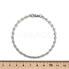 201 Stainless Steel Cuba Style Chian Bracelet for Men BJEW-B138-06P-03-5