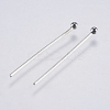Tarnish Resistant 304 Stainless Steel Ball Head Pins STAS-F146-02P-25.5mm-1