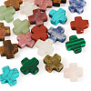 22Pcs 11 Styles Natural & Synthetic Mixed Gemstone Beads G-TA0002-52-3