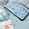 340Pcs 14 Styles Flower & Sakura Resin Cabochons FIND-FH0007-43-5