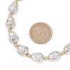 Oval CCB Plastic Beads Necklace & Bracelets Sets SJEW-JS01375-3