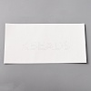 Plastic Self-adhesive Label Stickers DIY-WH0304-437A-2