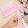 Ostrich Feather Tassel Ribbon DIY-GF0008-68A-3