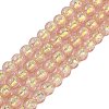 Handmade Foil Lampwork Beads Strands FOIL-K003-06A-04-1