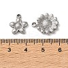 10Pcs 304 Stainless Steel Pendants STAS-P426-06P-3