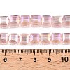 Electroplate Glass Beads Strands EGLA-D018-8x8mm-32-4