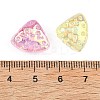 UV Plating Transparent Acrylic Beads MACR-K361-42-3