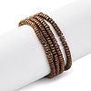 Electroplated Non-magnetic Hematite Beads Strands G-P571-A01-01C-1