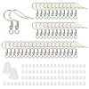 80Pcs PVD Vacuum Plating 201 Stainless Steel Earring Hooks STAS-SC0007-68-1