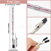 2Pcs Iron and PVC and Acrylic Alligator Memo Clips FIND-SC0011-25A-2