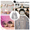 Plastic Foil Fringe Curtains DIY-WH0028-106B-5