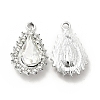 Alloy Glass Pendants ALRI-C007-08P-08-1