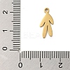 304 Stainless Steel Charms STAS-S123-01G-07-3