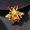 Beas Alloy Colorful Rhinestone Brooch for Backpack Clothes PW-WG3F6A3-01-2