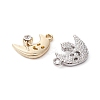 4Pcs 2 Colors Rack Plating Alloy Rhinestone Pendants FIND-YW0003-60-2
