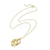 3Pcs 3 Styles 304 Stainless Steel Macrame Pouch Necklace Makings NJEW-JN04902-01-4
