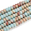 Synthetic Aqua Terra Jasper Beads Strands G-P237-03-2