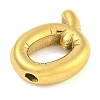 Ion Plating(IP) 304 Stainless Steel Pendants STAS-B071-01G-Q-2