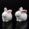 Flocky Resin Pendants RESI-N032-10-2