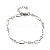 304 Stainless Steel Link Bracelets BJEW-A044-03B-P-4