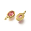 304 Stainless Steel Micro Pave Cubic Zirconia Charms STAS-U027-02G-05-2
