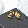 304 Stainless Steel Stud Earrings for Women STAS-Z117-14G-01-3