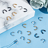 60Pcs 3 Colors 316 Surgical Stainless Steel Wire Guardian STAS-UN0056-23-2