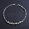 SHEGRACE Elegant Fashion 925 Sterling Silver Link Bracelet JB278A-2